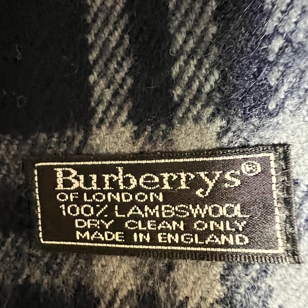 Burberry Plaid Wool Scarf - Picture 8 of 9
